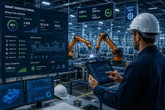Manufacturing illustration